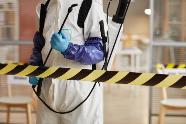 Professional Crime Scene Cleanup technician working in Haworth, NJ